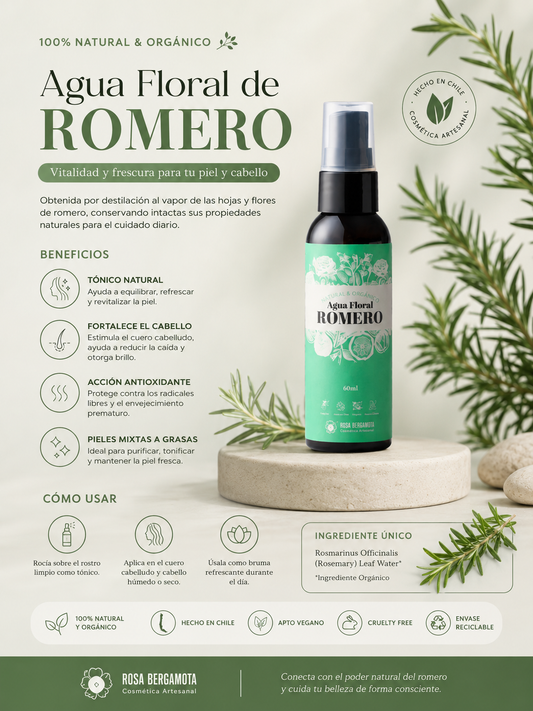 Agua Floral de Romero