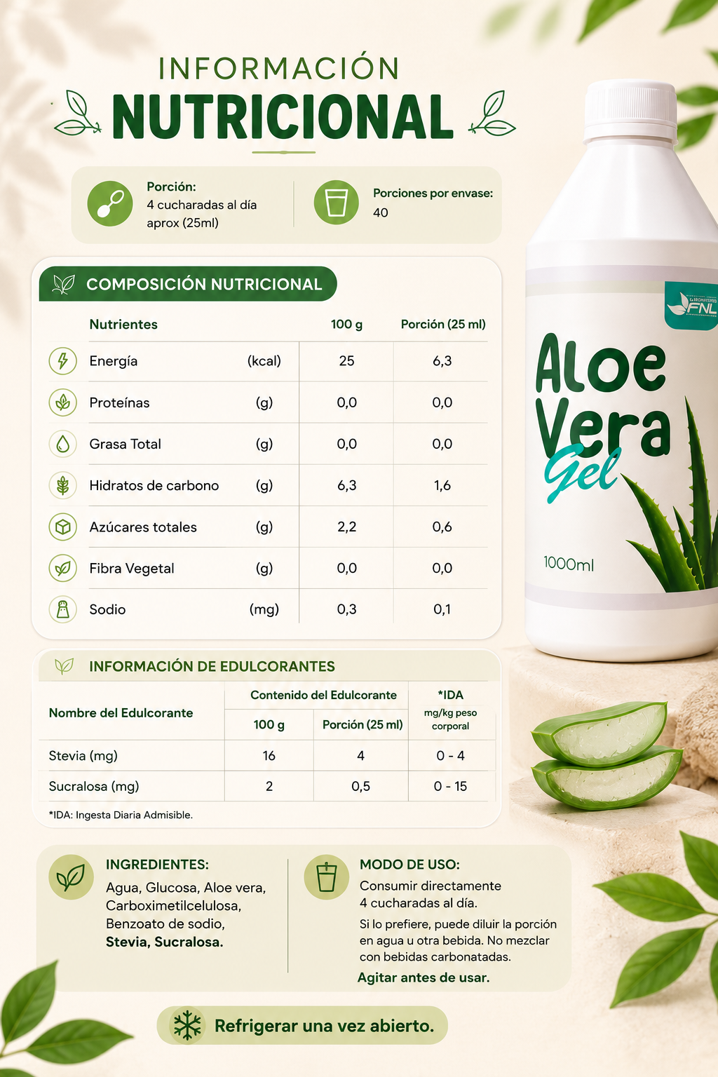 Gel de Aloe- FNL