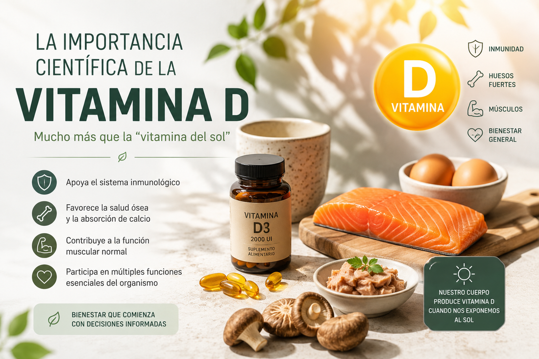 La Vitamina D: Por qué es esencial y cómo consumirla correctamente