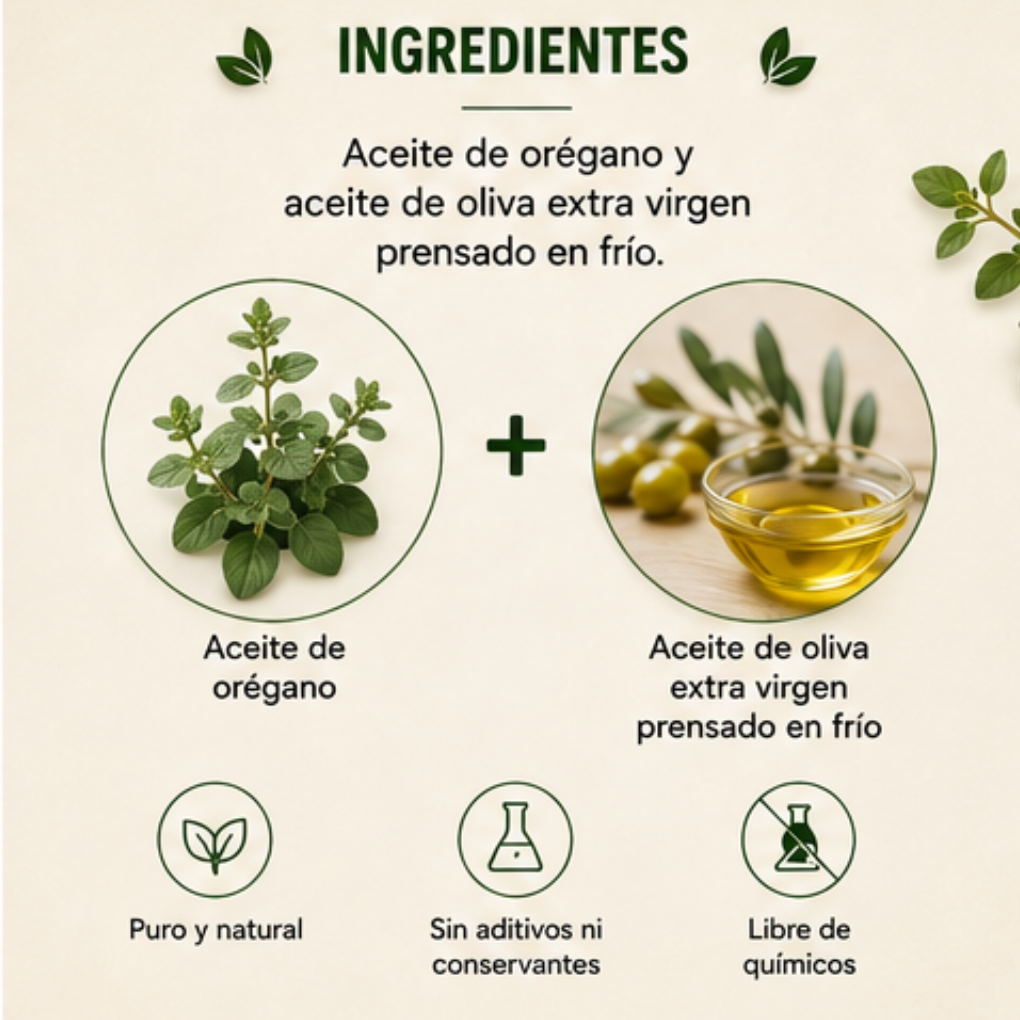 Aceite de Orégano Vibralab 30 ml