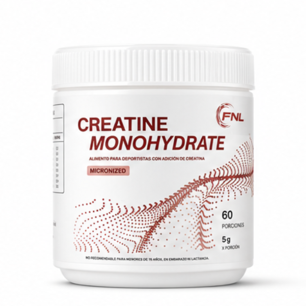 Creatina Monohidratada FNL 300 g | 60 Porciones