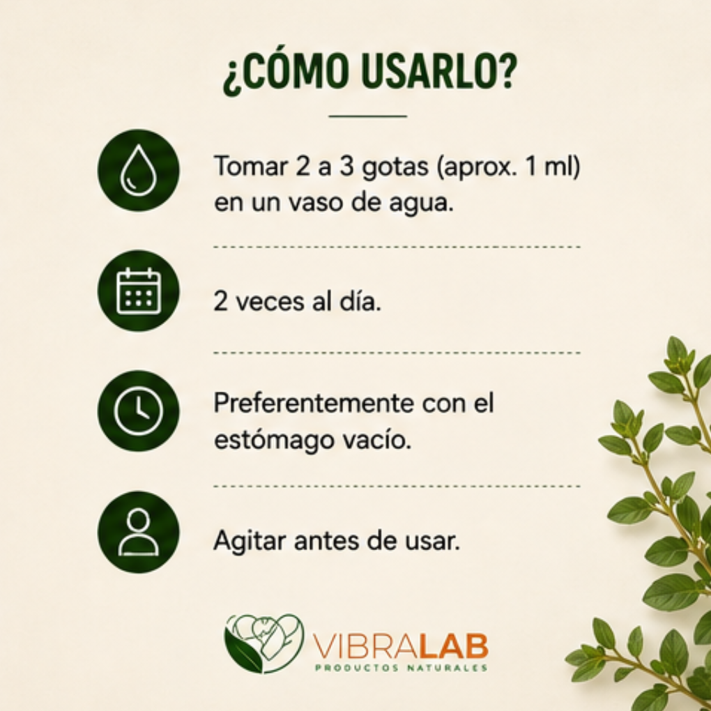 Aceite de Orégano Vibralab 30 ml