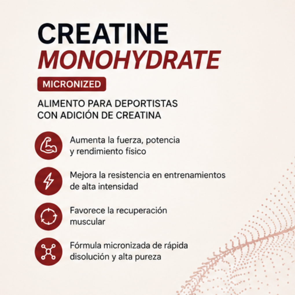 Creatina Monohidratada FNL 300 g | 60 Porciones