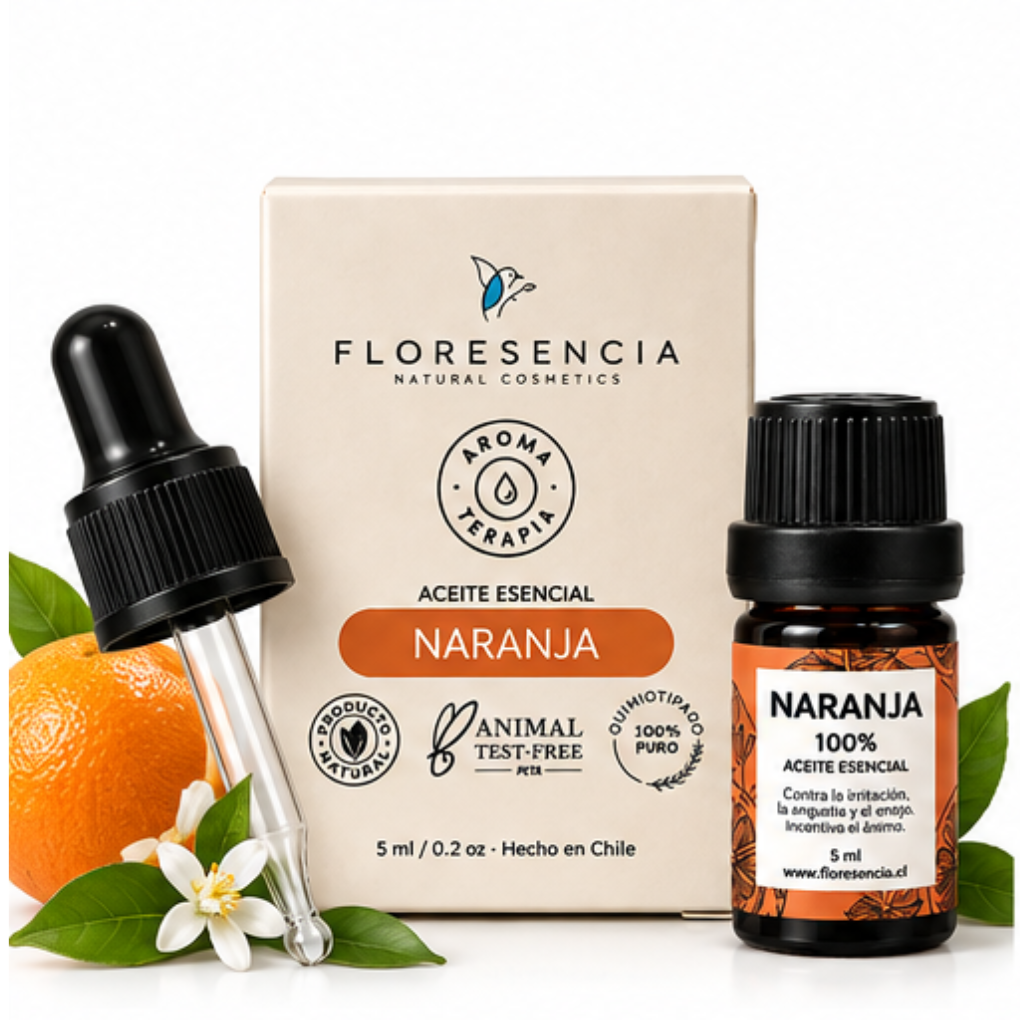 Aceite Esencial Naranja Dulce 5 ml – Floresencia