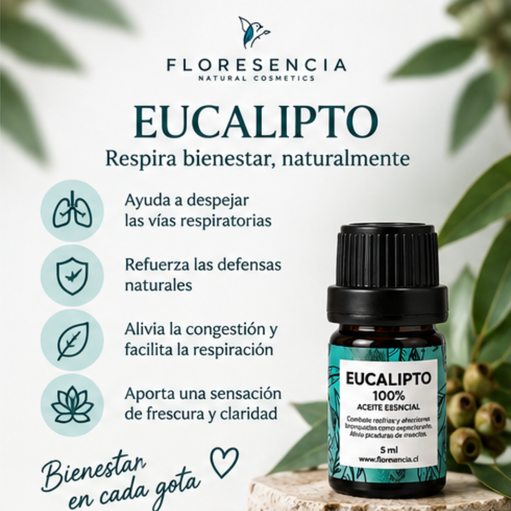 Aceite Esencial Eucalipto 5 ml – Floresencia
