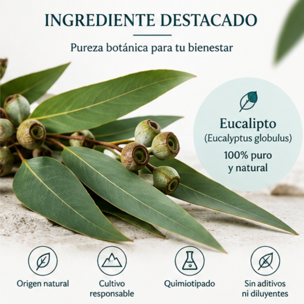 Aceite Esencial Eucalipto 5 ml – Floresencia