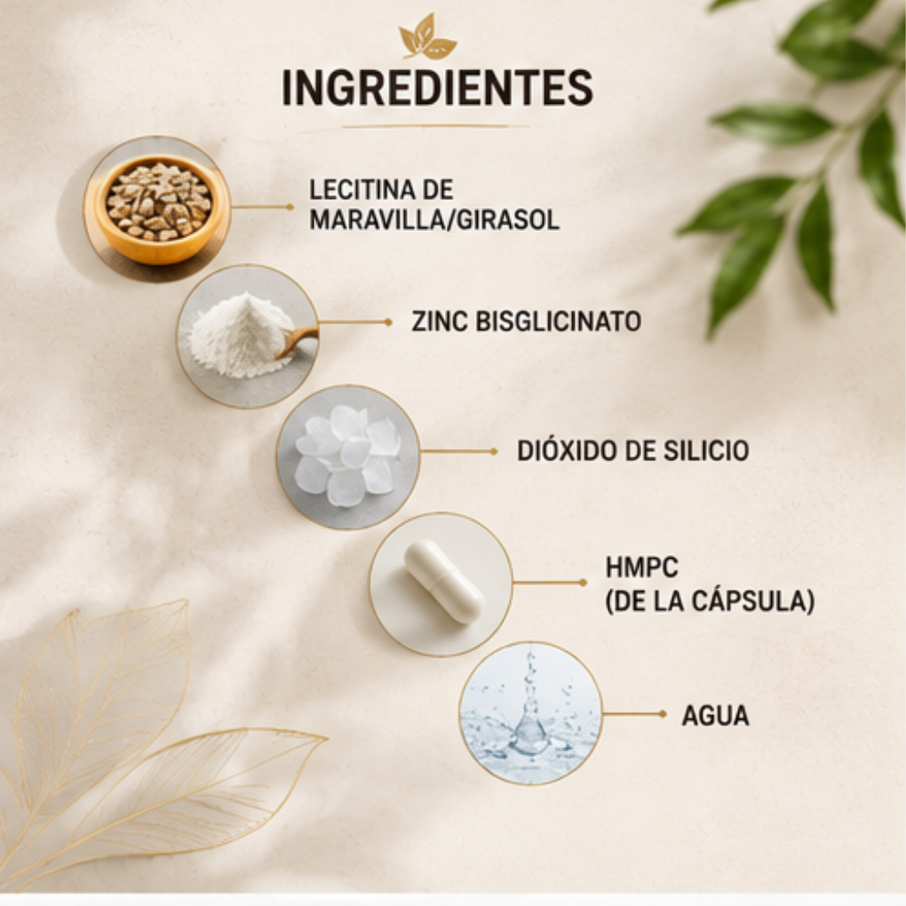 Zinc Elemental FNL 60 Cápsulas