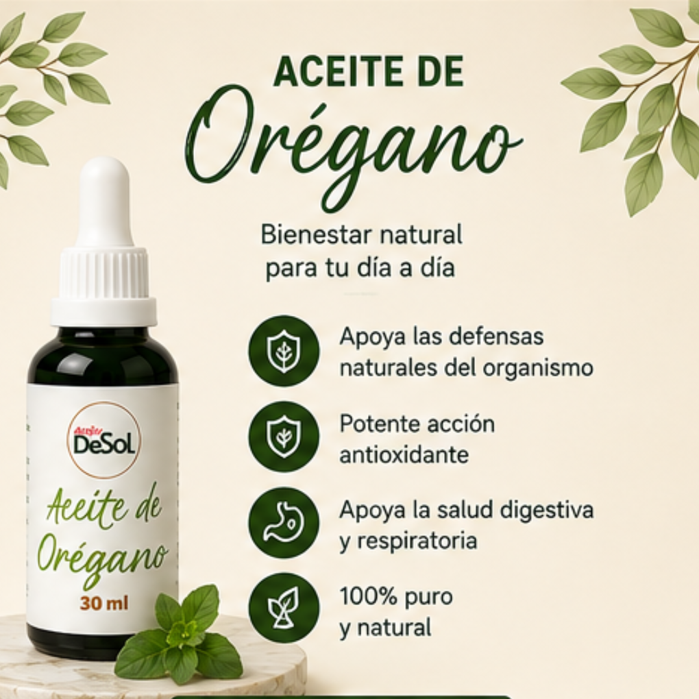 Aceite de Orégano DeSol 30 ml