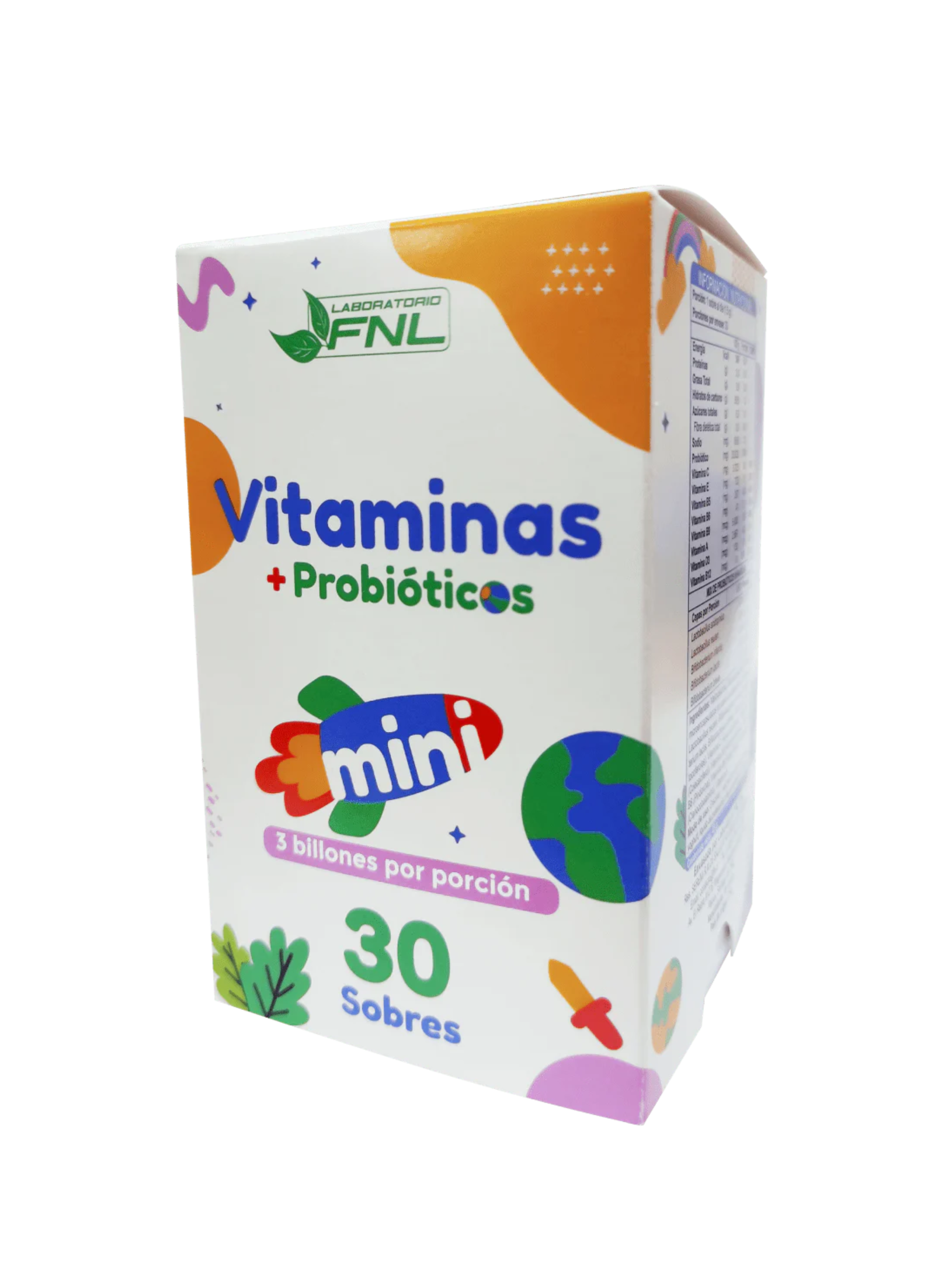 Vitaminas más Probióticos Mini FNL