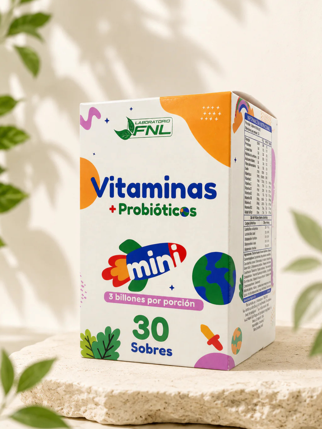 Vitaminas más Probióticos Mini FNL