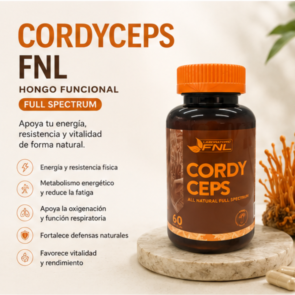 Cordyceps FNL 60 Cápsulas | Cordyceps Militaris