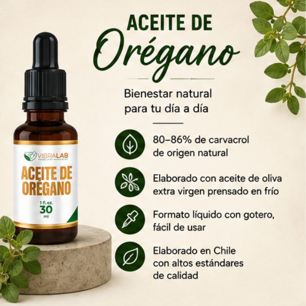 Aceite de Orégano Vibralab 30 ml