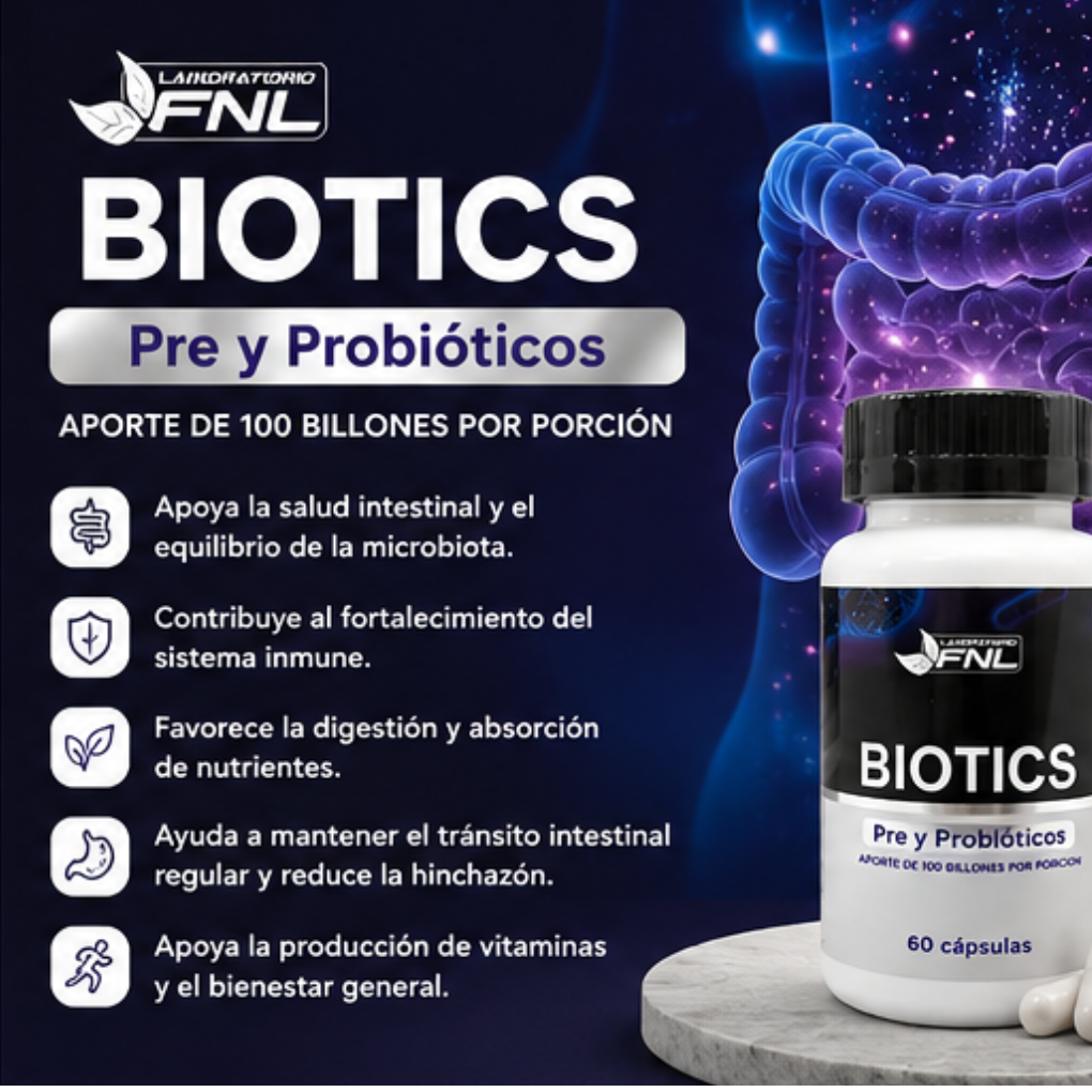 Biotics Pre y Probióticos FNL