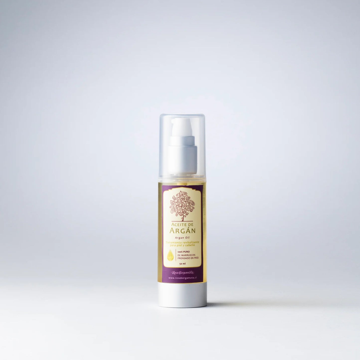 Aceite de Argán 100% Puro 50 ml- Rosa Bergamota
