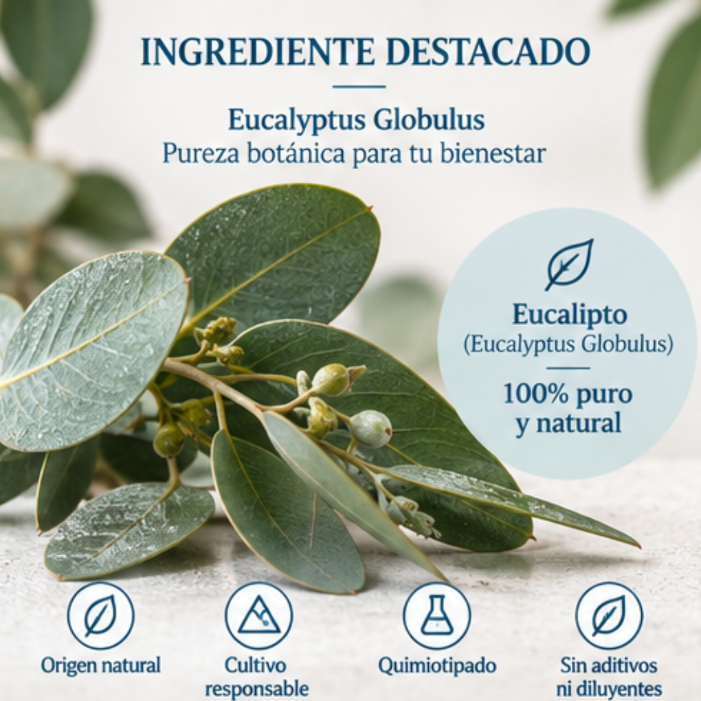 Aceite Esencial Eucalipto – Ambar Aromaterapia