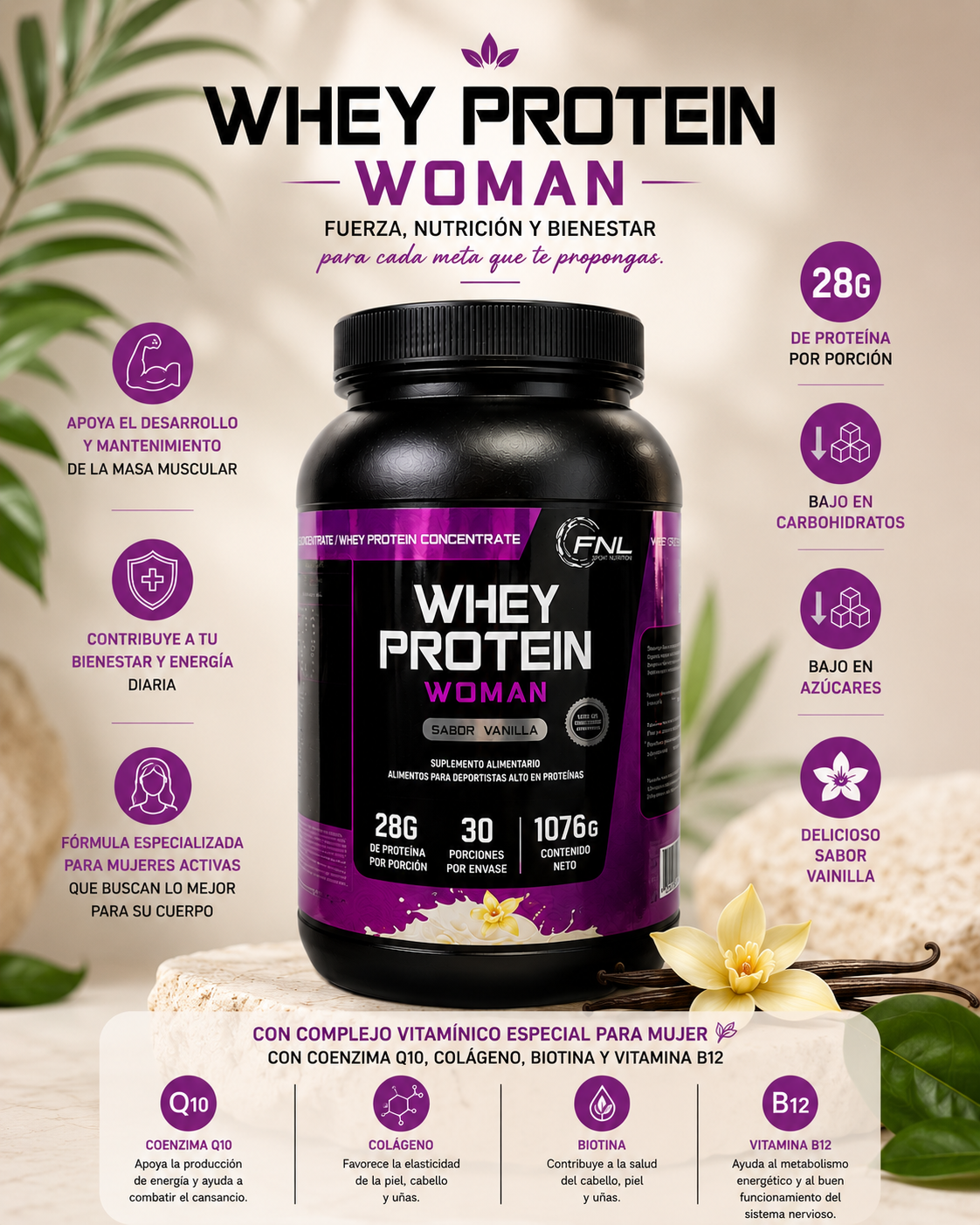 Whey Protein Woman FNL