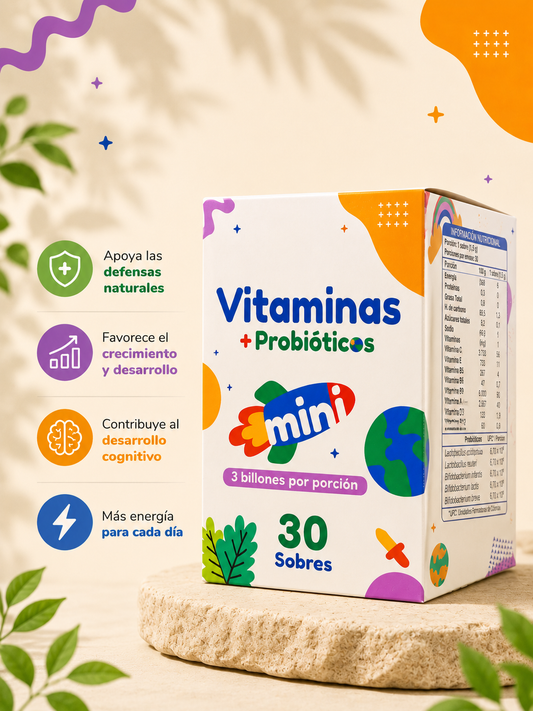 Vitaminas + Probióticos Mini- FNL