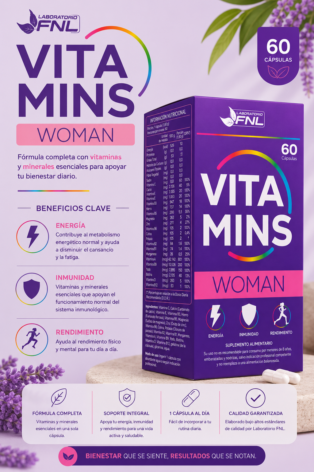Vitamins Woman FNL