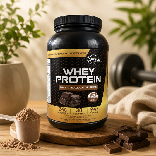 WHEY PROTEIN- sabor Chocolate suizo