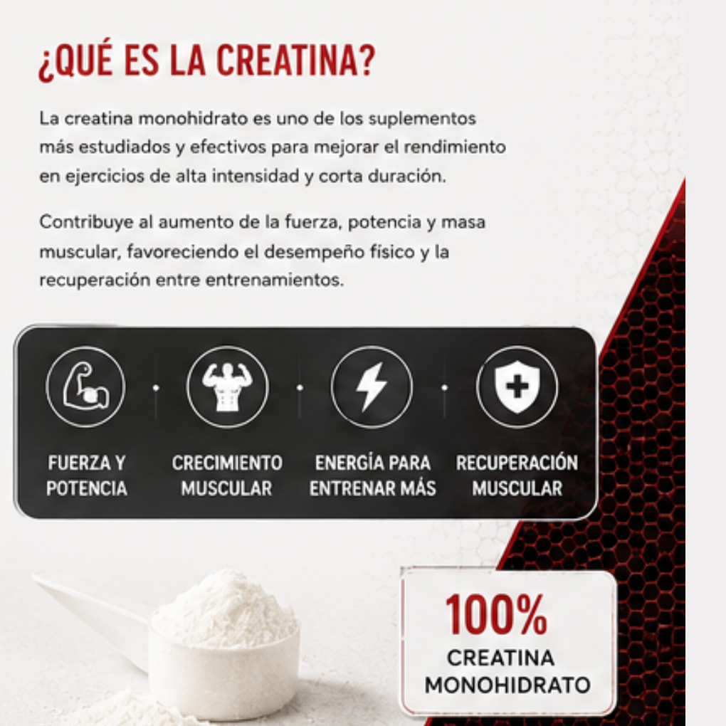 Creatina Monohidratada y Micronizada FNL