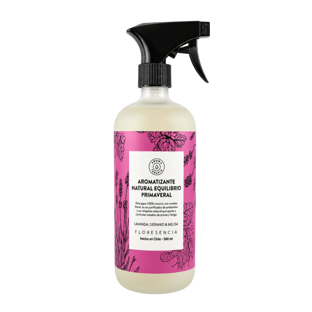Aromatizante Natural Equilibrio Primaveral Floresencia 500 ml