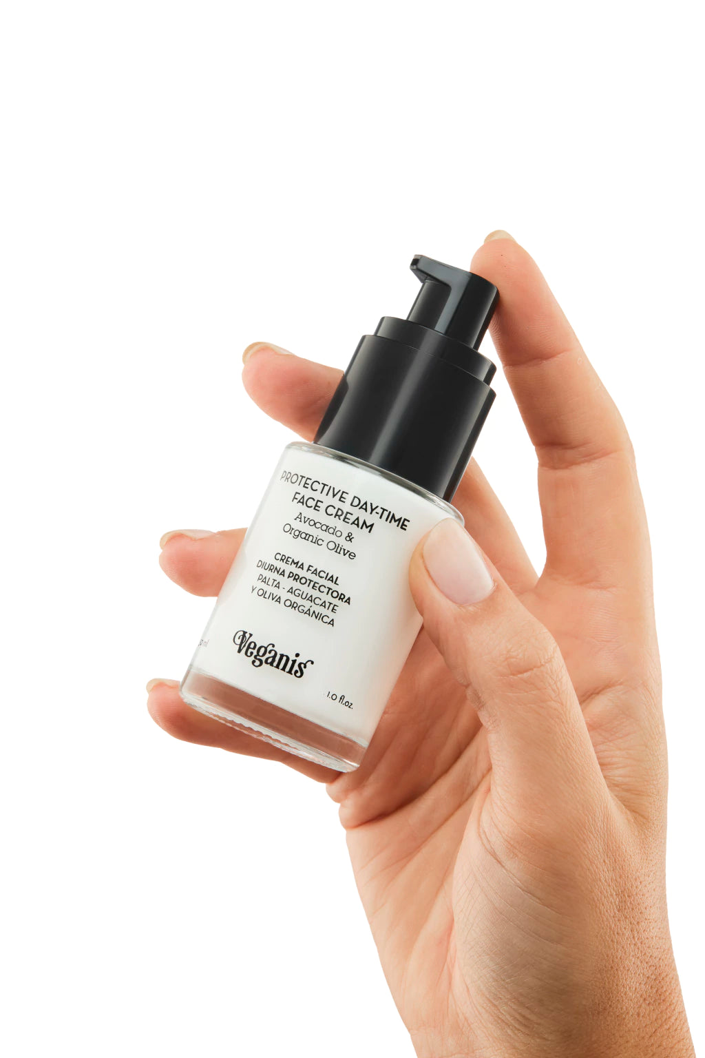 🌿 Crema Facial Diurna Protectora Veganis – Palta y Extracto de Oliva Orgánico (30 ml)