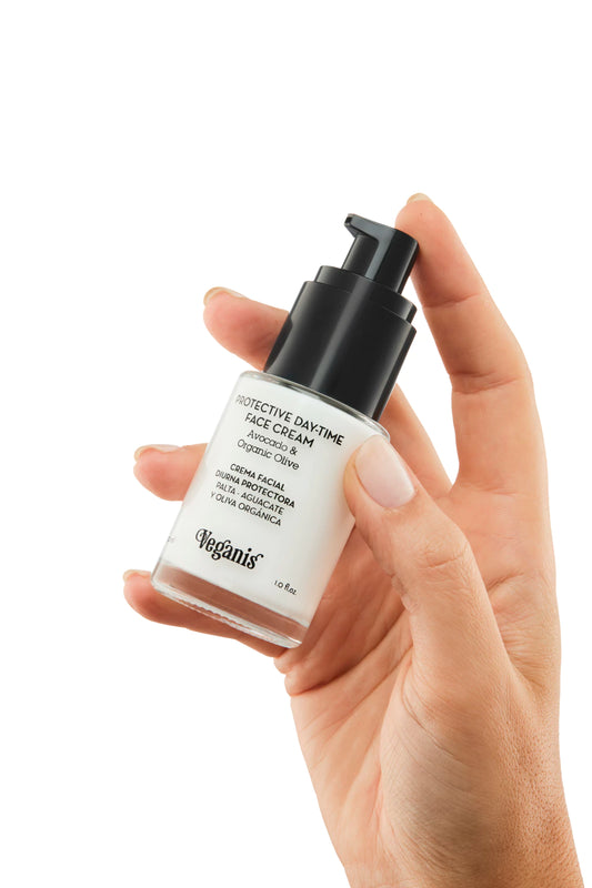 🌿 Crema Facial Diurna Protectora Veganis – Palta y Extracto de Oliva Orgánico (30 ml)
