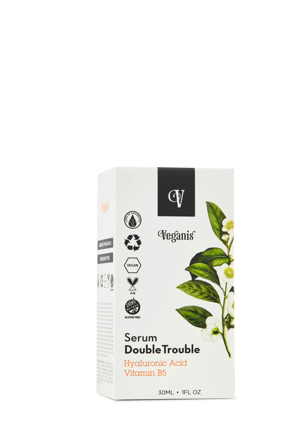 🌿 Sérum Facial Veganis – Double Trouble B5 (30 ml)