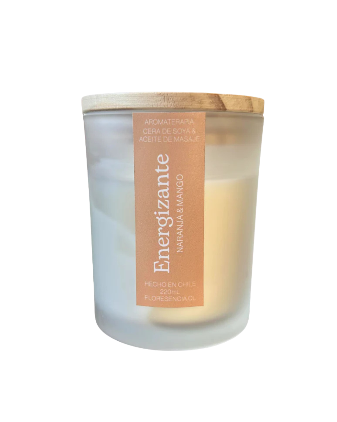 Vela de Masaje Energizante 220 ml Floresencia